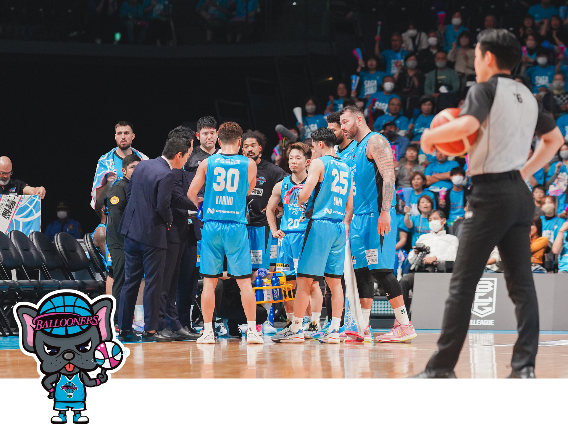 佐賀トヨタは佐賀バルーナーズを 応援します！！